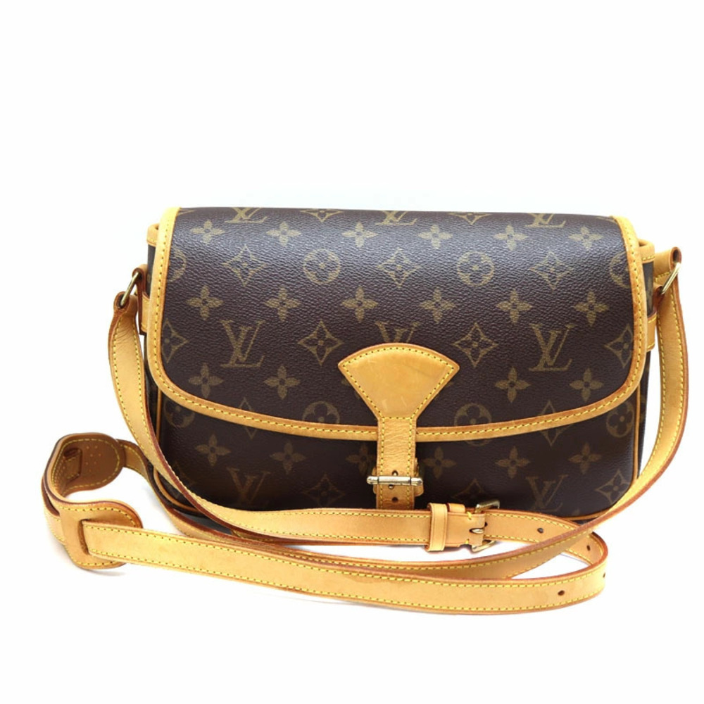 Louis Vuitton Sologne Shoulder Bag Monogram Canvas Brown